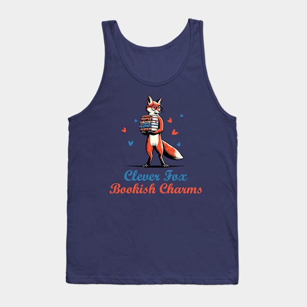 Fox carrying books Tank Top by Art_Boys